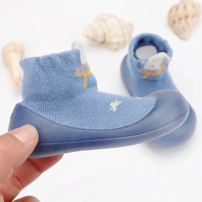 Baby Girls Shoes Children Sock Shoes Non-slip Floor Socks Girl Soft Rubber Sole Shoes - TGSH50688