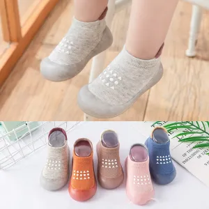 Baby Girls Shoes Children Sock Shoes Non-slip Floor Socks Girl Soft Rubber Sole Shoes - TGSH50688