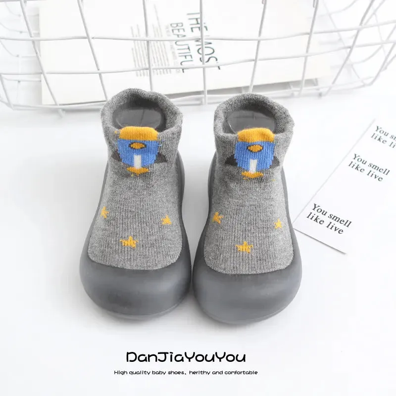 Baby Girls Shoes Children Sock Shoes Non-slip Floor Socks Girl Soft Rubber Sole Shoes - TGSH50688