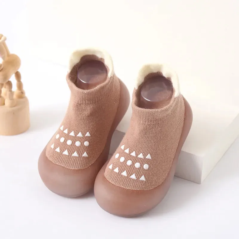 Baby Girls Shoes Children Sock Shoes Non-slip Floor Socks Girl Soft Rubber Sole Shoes - TGSH50688