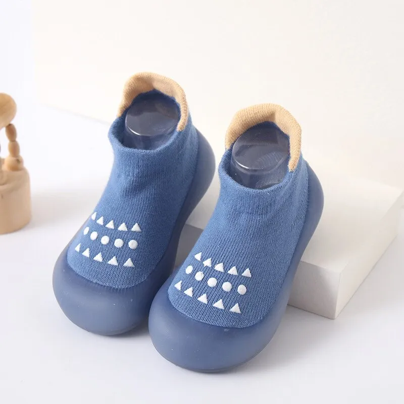 Baby Girls Shoes Children Sock Shoes Non-slip Floor Socks Girl Soft Rubber Sole Shoes - TGSH50688