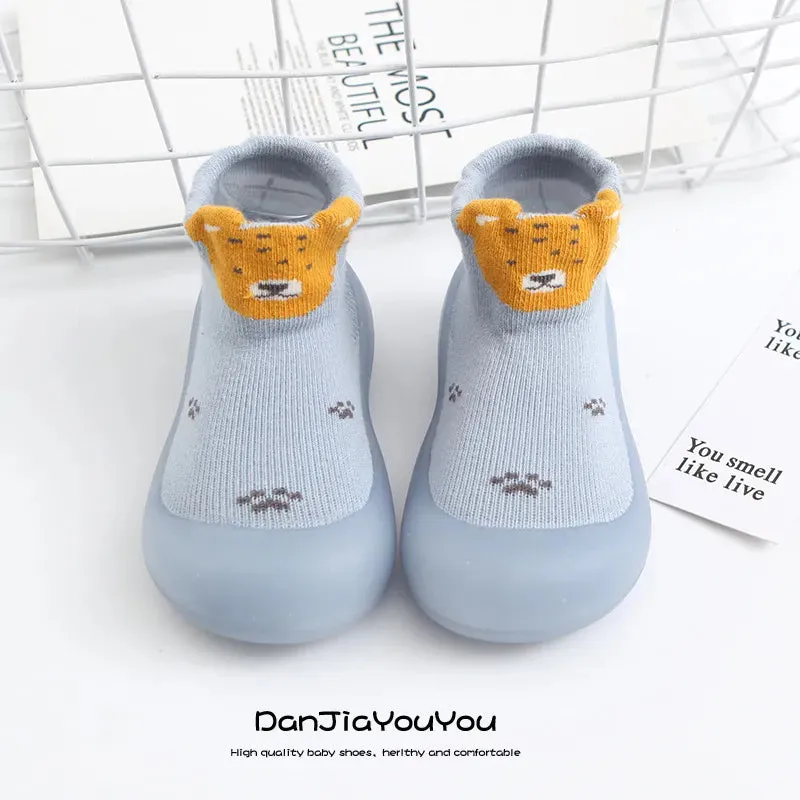 Baby Girls Shoes Children Sock Shoes Non-slip Floor Socks Girl Soft Rubber Sole Shoes - TGSH50688