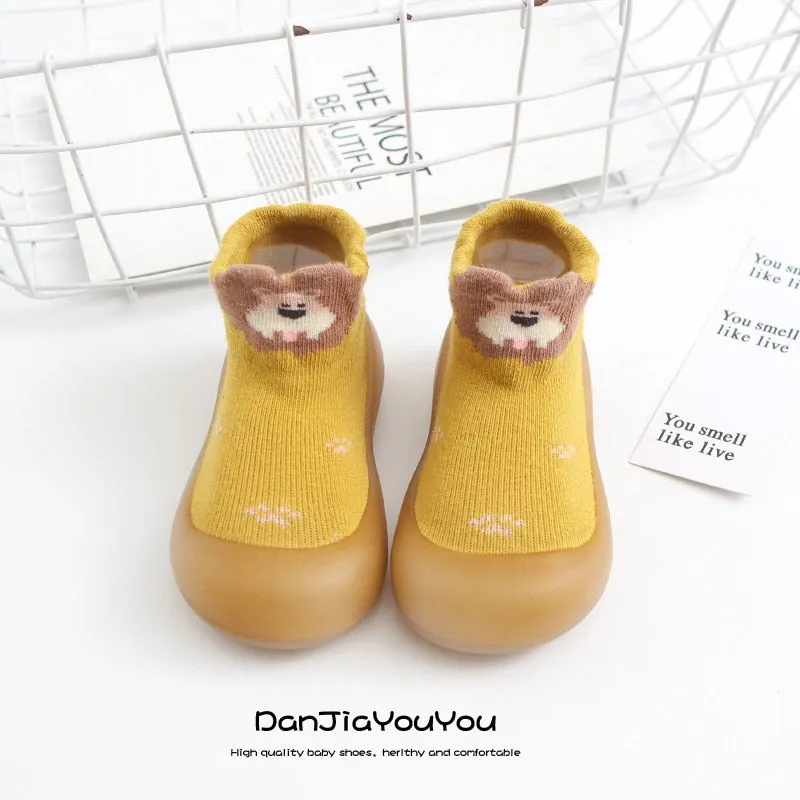 Baby Girls Shoes Children Sock Shoes Non-slip Floor Socks Girl Soft Rubber Sole Shoes - TGSH50688