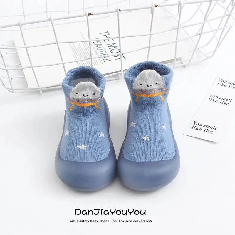 Baby Girls Shoes Children Sock Shoes Non-slip Floor Socks Girl Soft Rubber Sole Shoes - TGSH50688