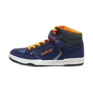 Doodogs Sneakers Leather Blue Colour For Kids