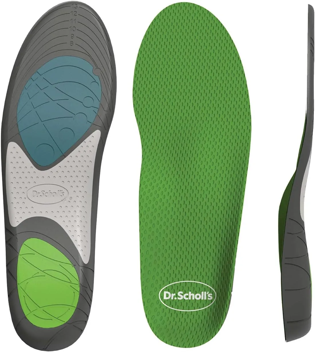 Dr. Scholl's Run Active Comfort Insoles,Trim to Fit Inserts