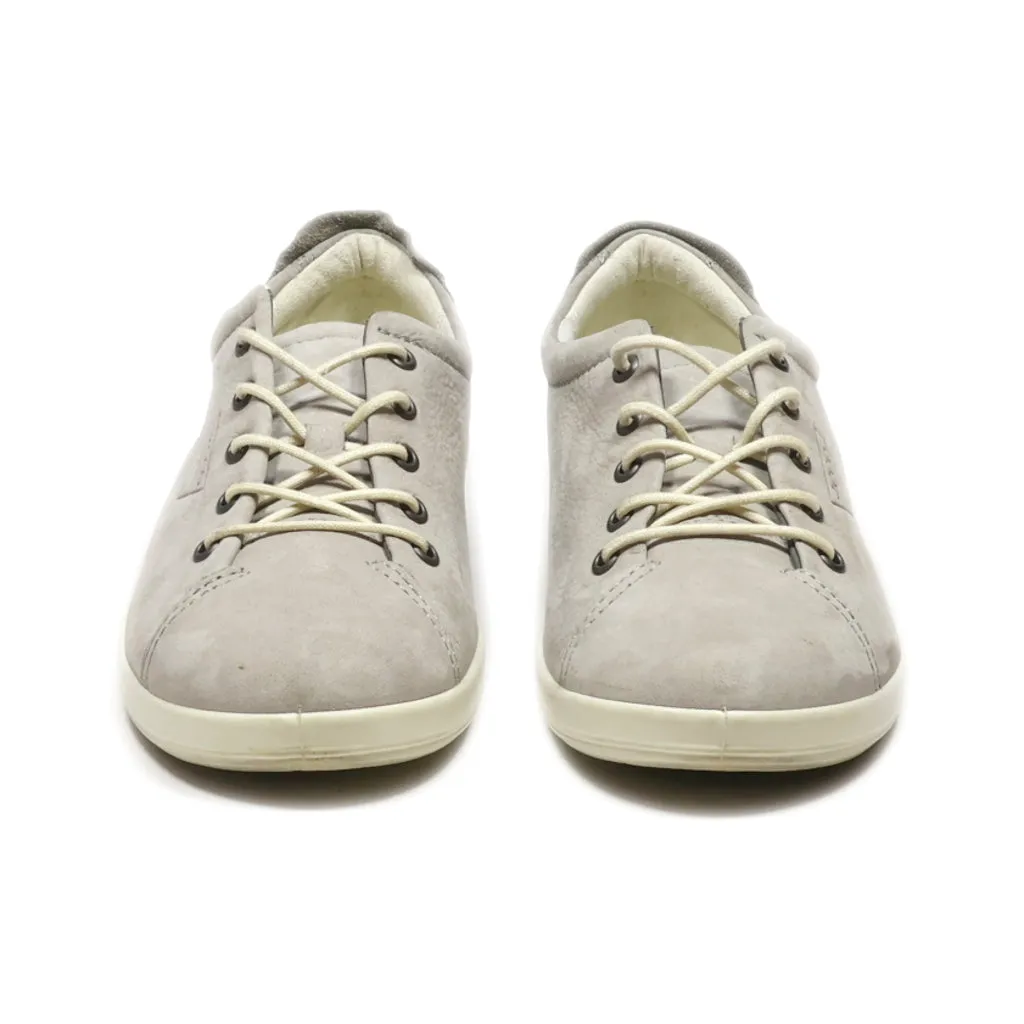 Ecco Danish Design Low-Top Sneakers Leather Grey Colour For Women