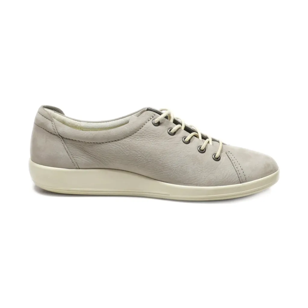 Ecco Danish Design Low-Top Sneakers Leather Grey Colour For Women
