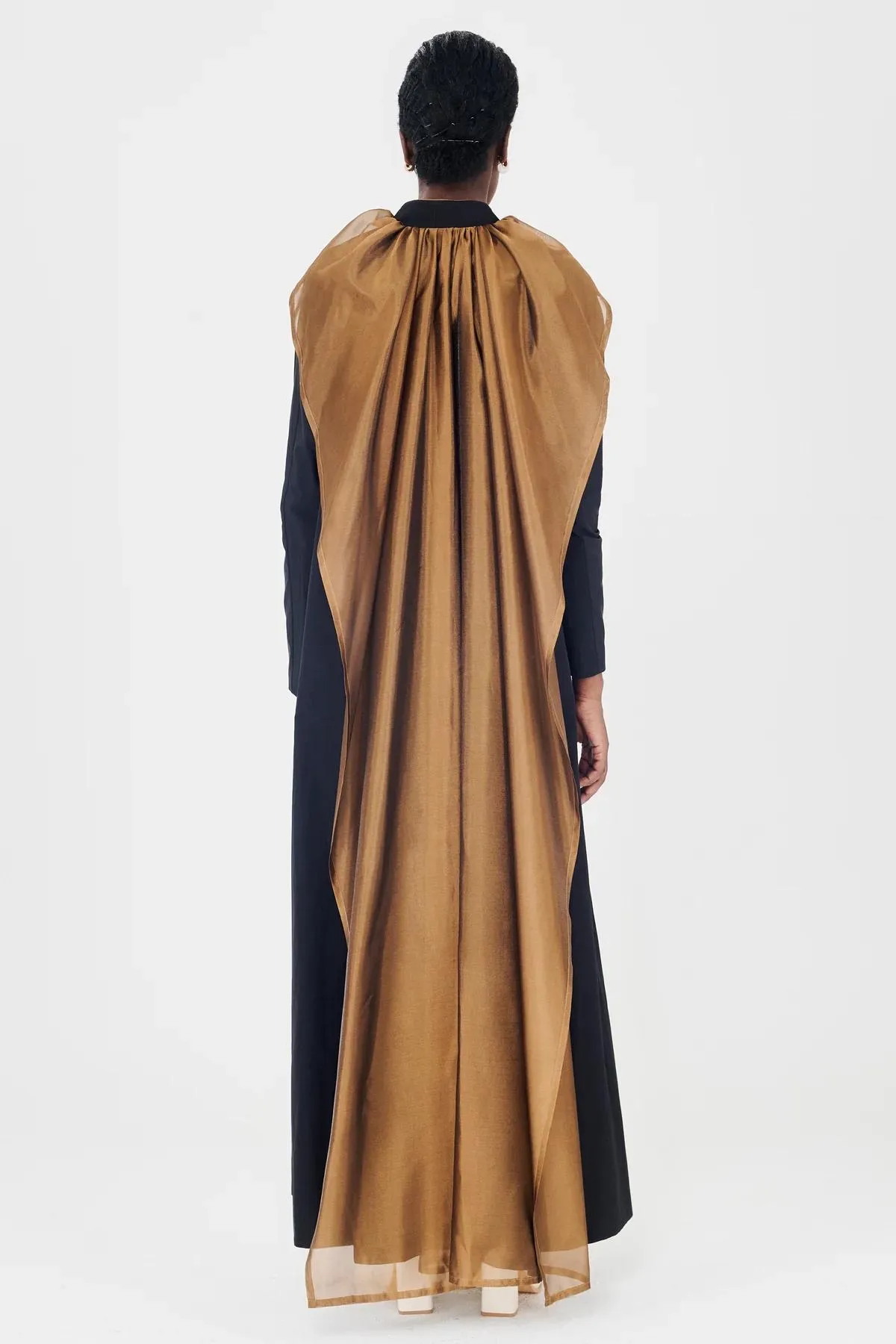 HIND-BLK-BRN007 ABAYA
