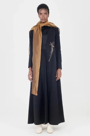 HIND-BLK-BRN007 ABAYA