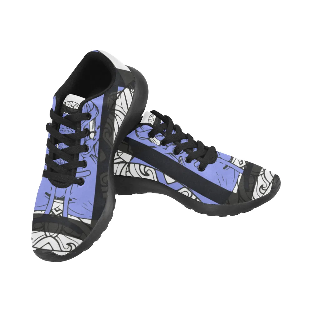 Kids Gemini Zodiac Print Canvas Sneakers
