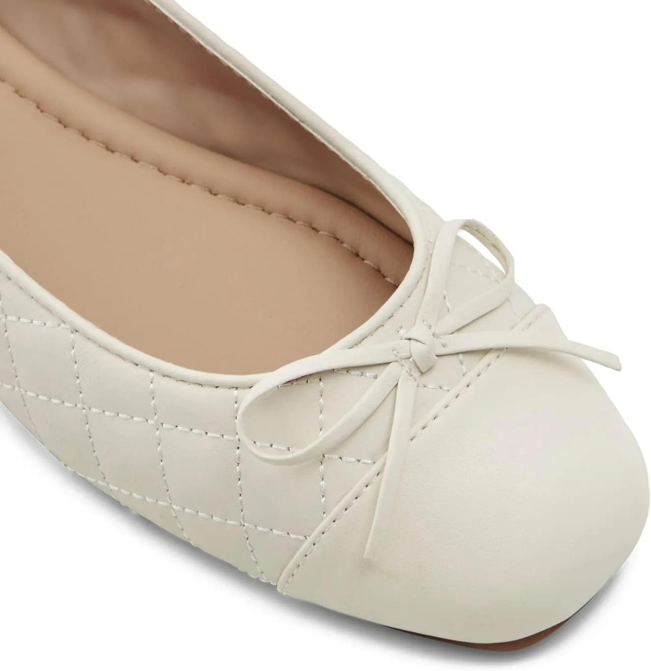 MOOMMO Women Cap Toe Flats Bow Slip On Ballet Flats Comfort Quilted Colorblock Flat Shoes Round Toe Flat Heel Dress Shoes Office Ladies Party Chic Driver Flats Casual 4-11 M US