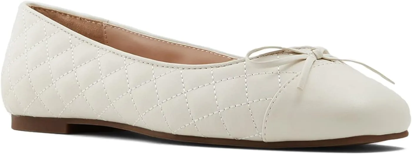 MOOMMO Women Cap Toe Flats Bow Slip On Ballet Flats Comfort Quilted Colorblock Flat Shoes Round Toe Flat Heel Dress Shoes Office Ladies Party Chic Driver Flats Casual 4-11 M US