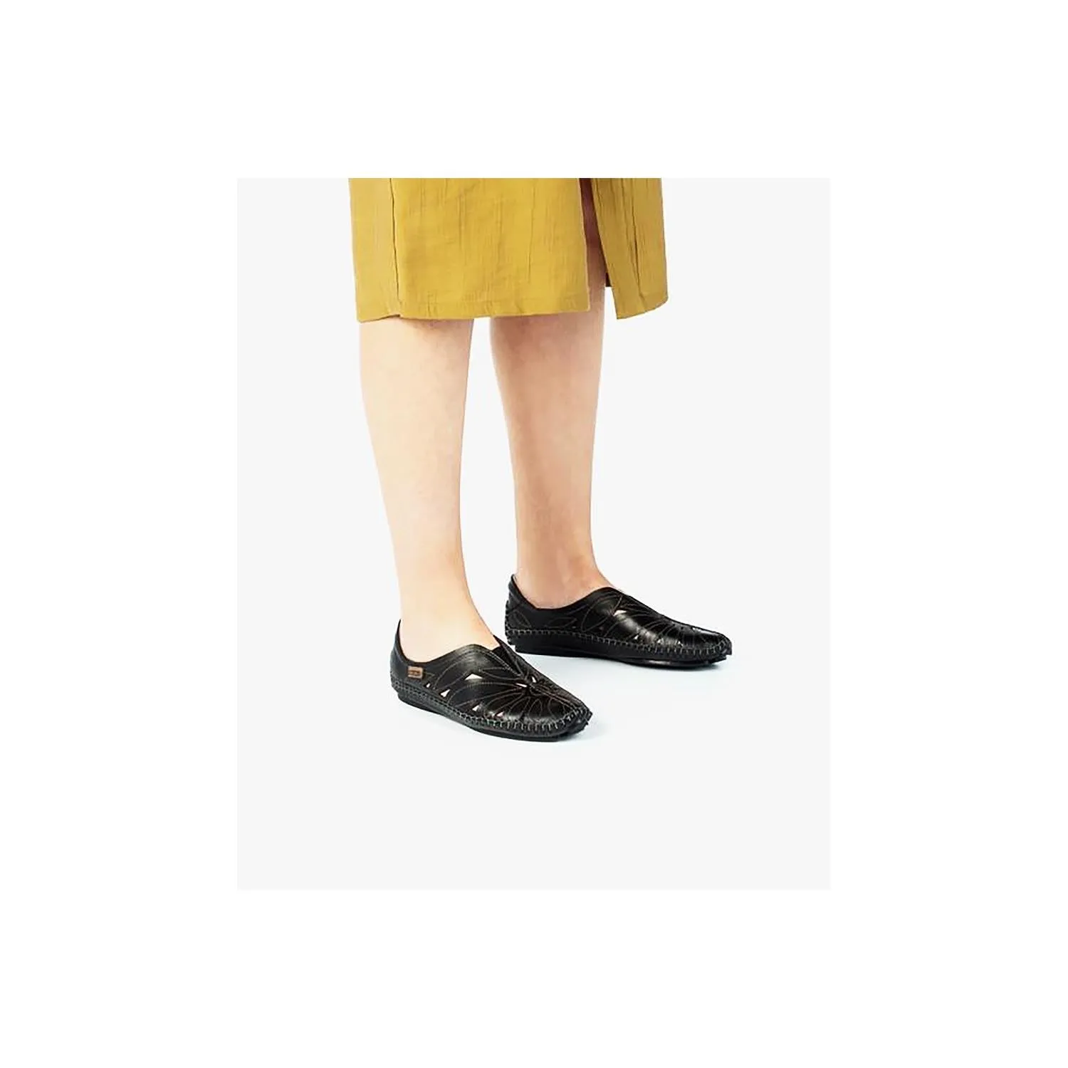 Women's Pikolinos Jerez 578-7399CL Champagne Metallic Leather