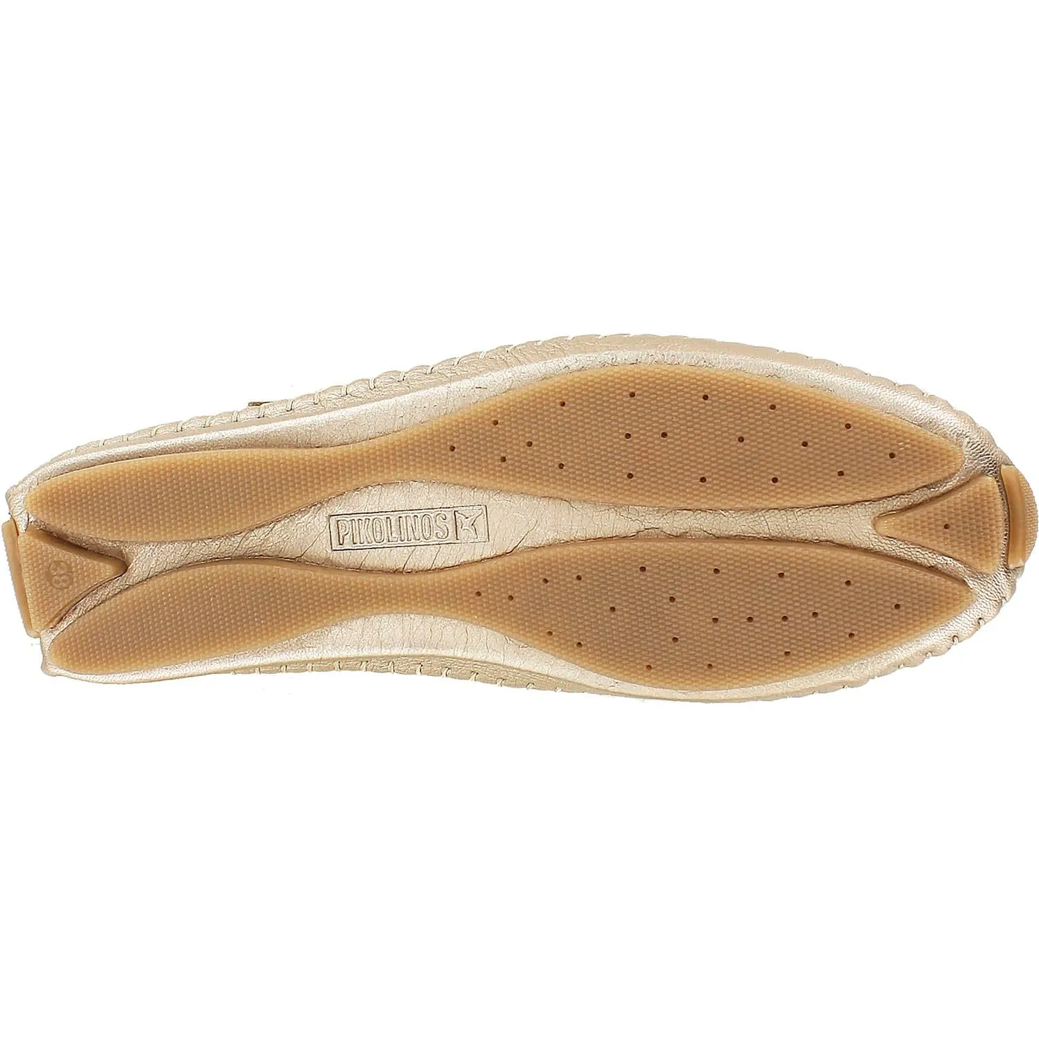 Women's Pikolinos Jerez 578-7399CL Champagne Metallic Leather
